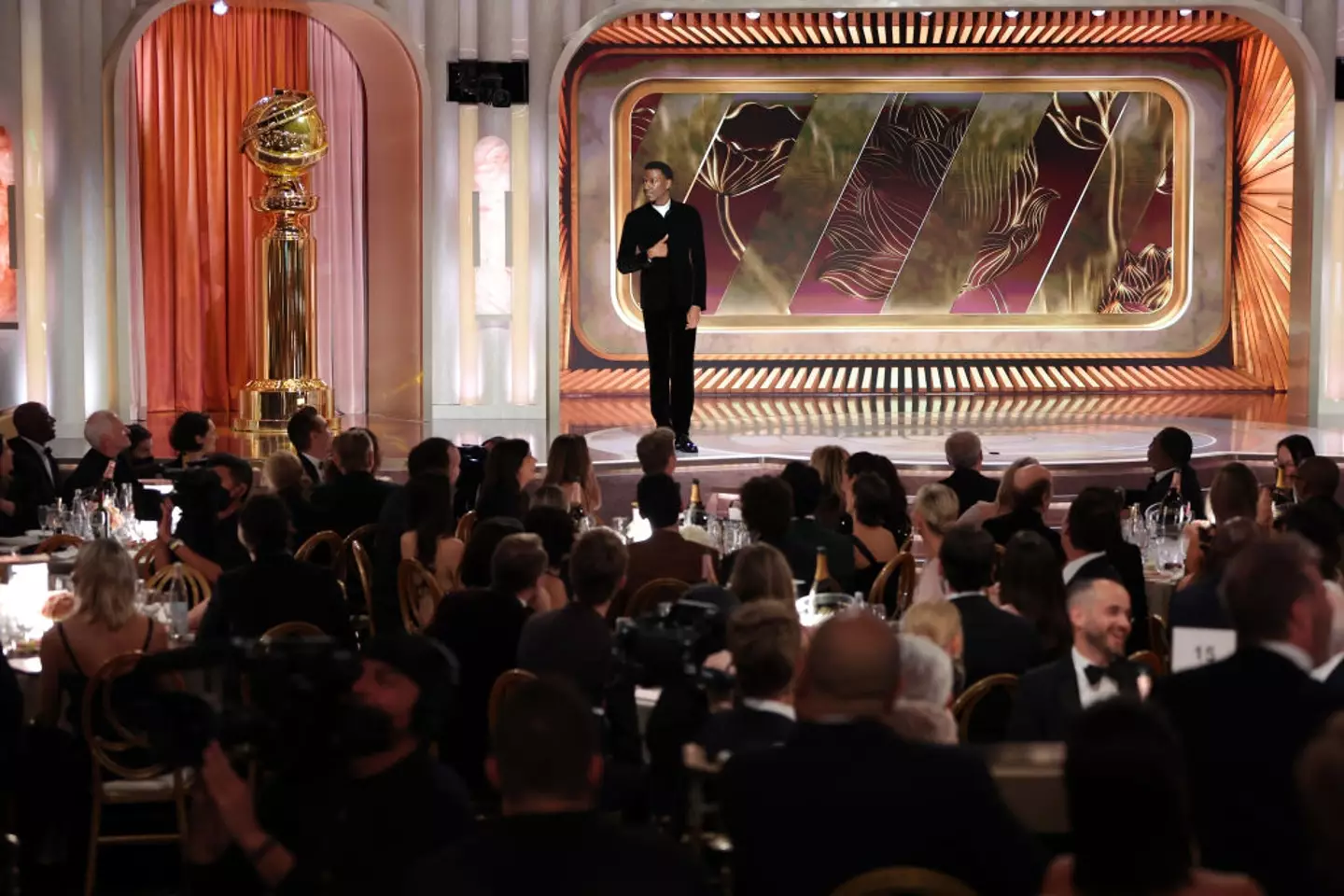 Jarrod Carmichael hosted the Golden Globes in 2023. (Rich Polk/NBC via Getty Images)