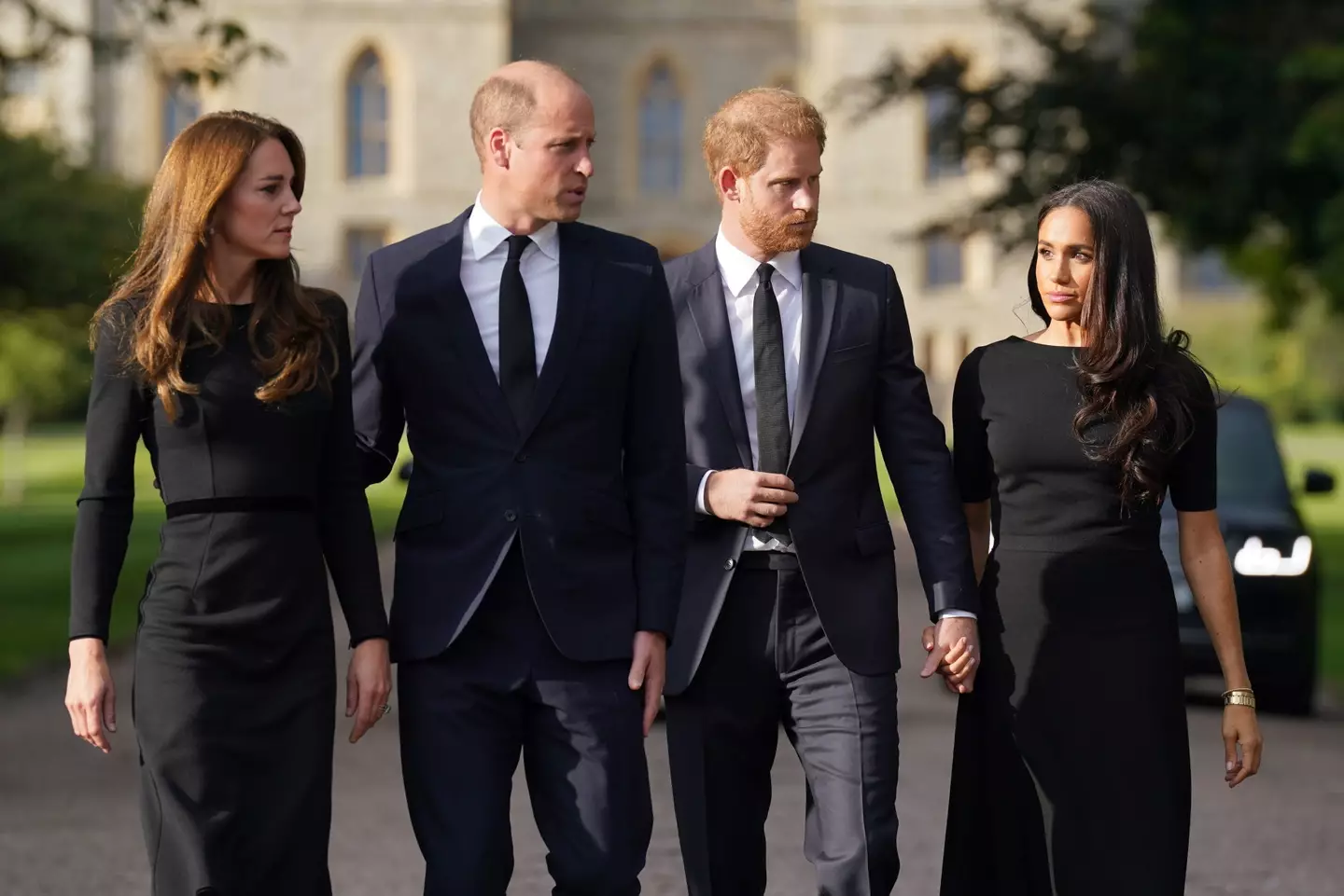 The Wales' and the Sussexes are said to have been embroiled in a feud for some time (Kirsty O'Connor - WPA Pool/Getty Images)