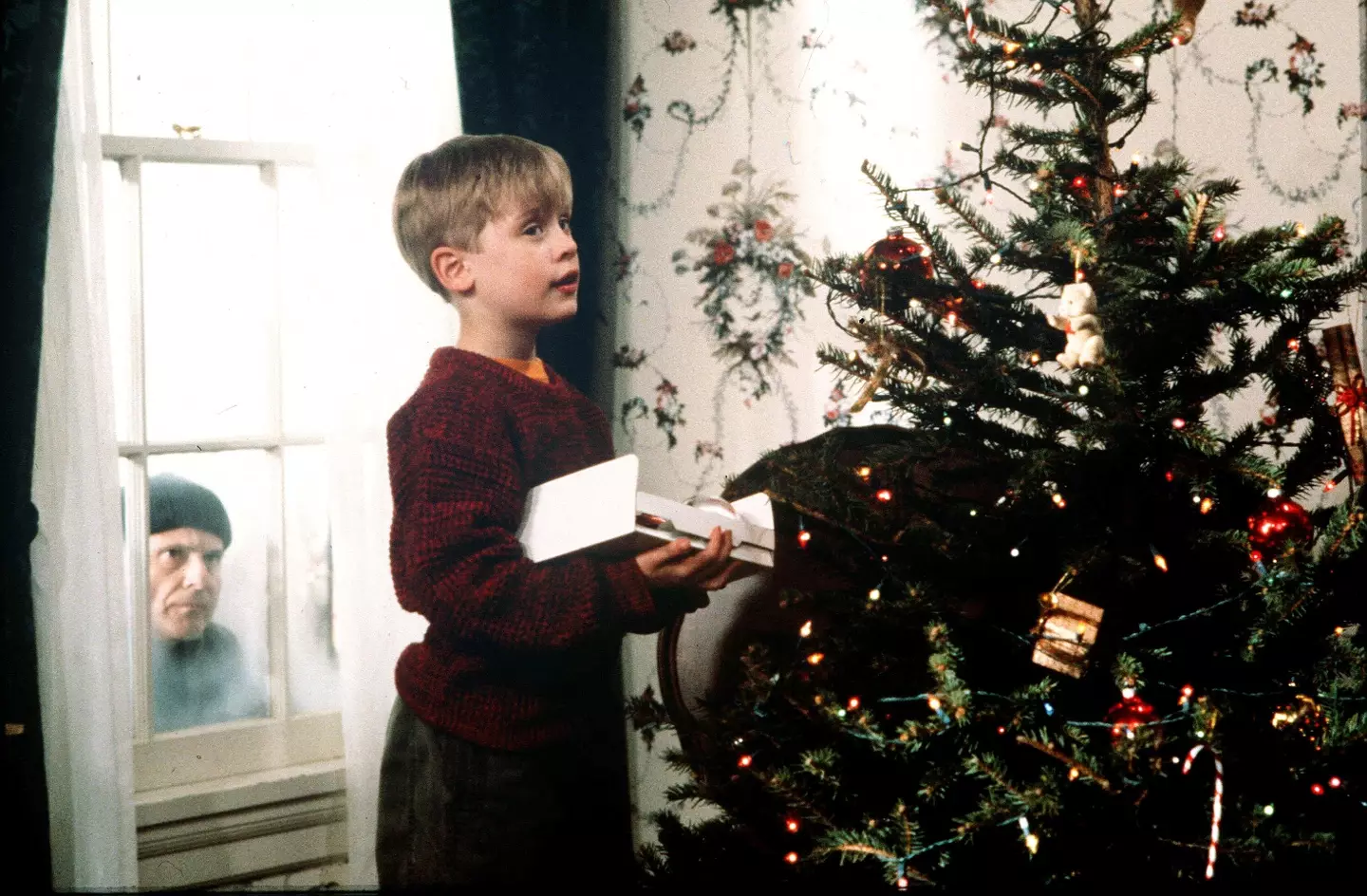 You could be recreating one of your fave Christmas movies at this AirBnB (