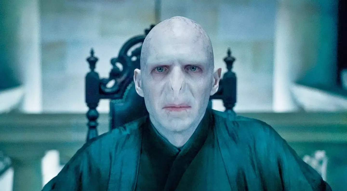 Ralph Fiennes as Voldemort. (Warner Bros)