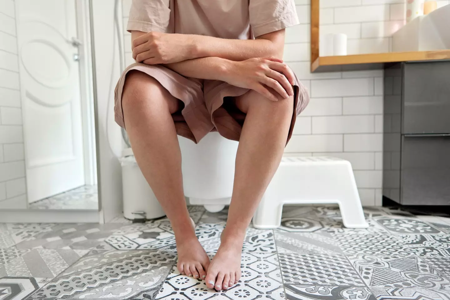 If you experience pain when pooping, you could be dealing with an anal fissure (Getty Stock Image)