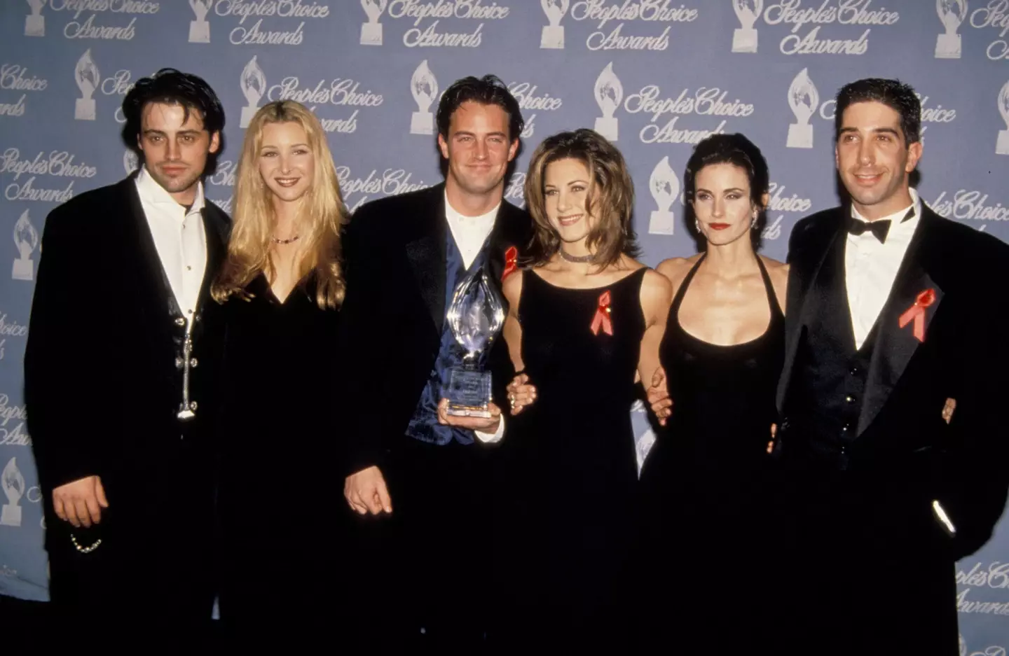 Courteney Cox paid tribute to Matthew Perry.