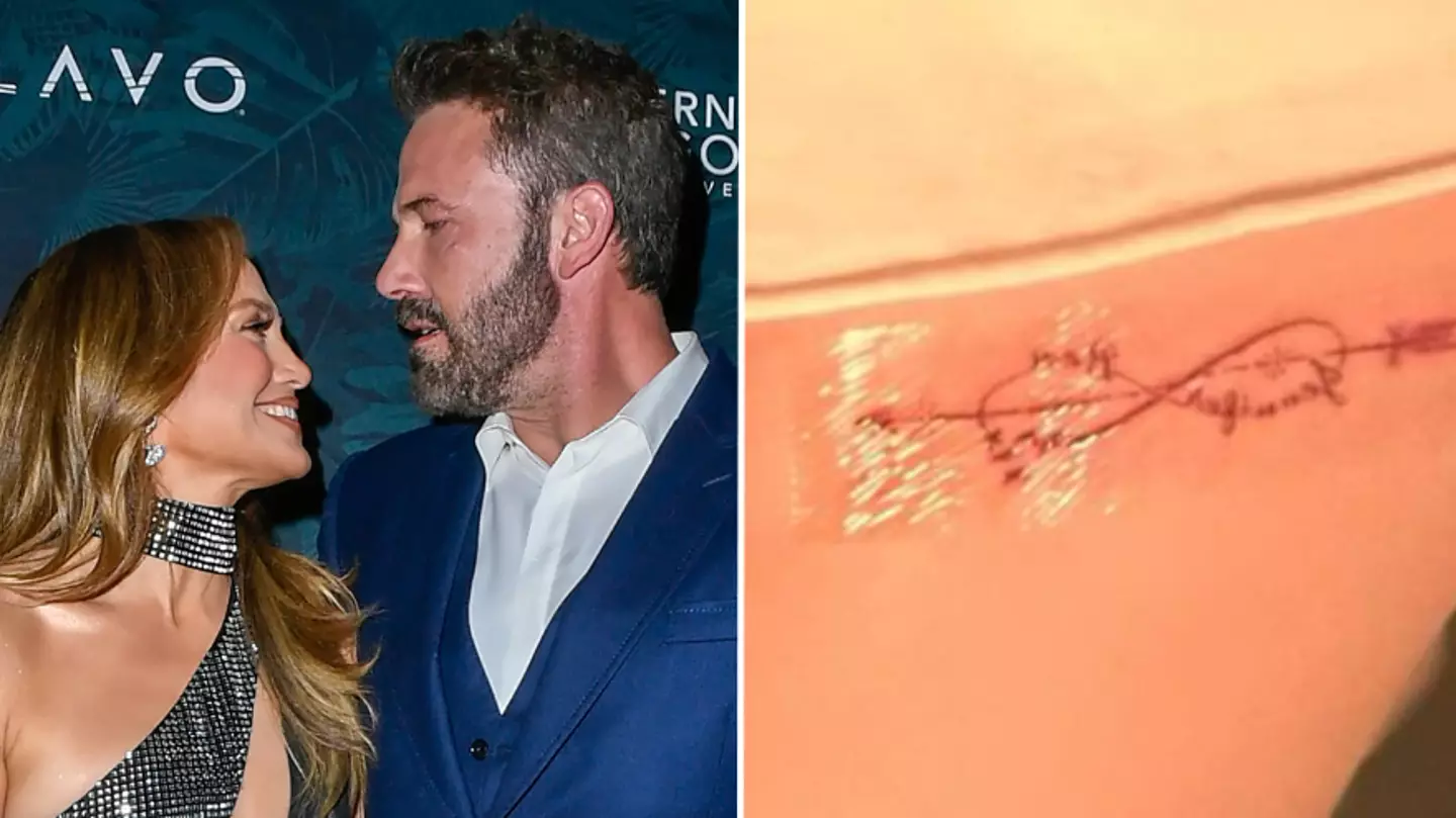Jennifer Lopez and Ben Affleck’s matching tattoos now have very awkward meaning