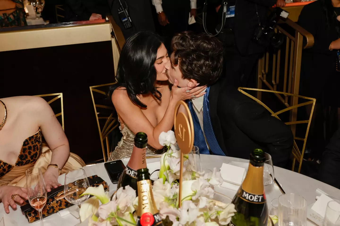The couple looked extremely loved-up at this year's show (Francis Specker/CBS via Getty Images)