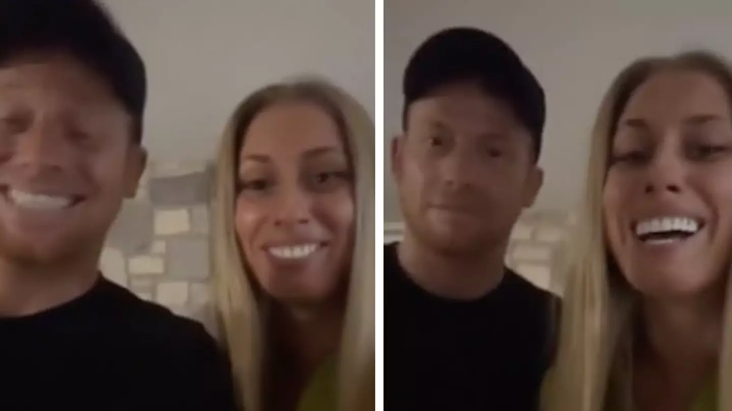 Stacey Solomon and Joe Swash in stitches after spray tan leaves them channeling iconic Friends moment