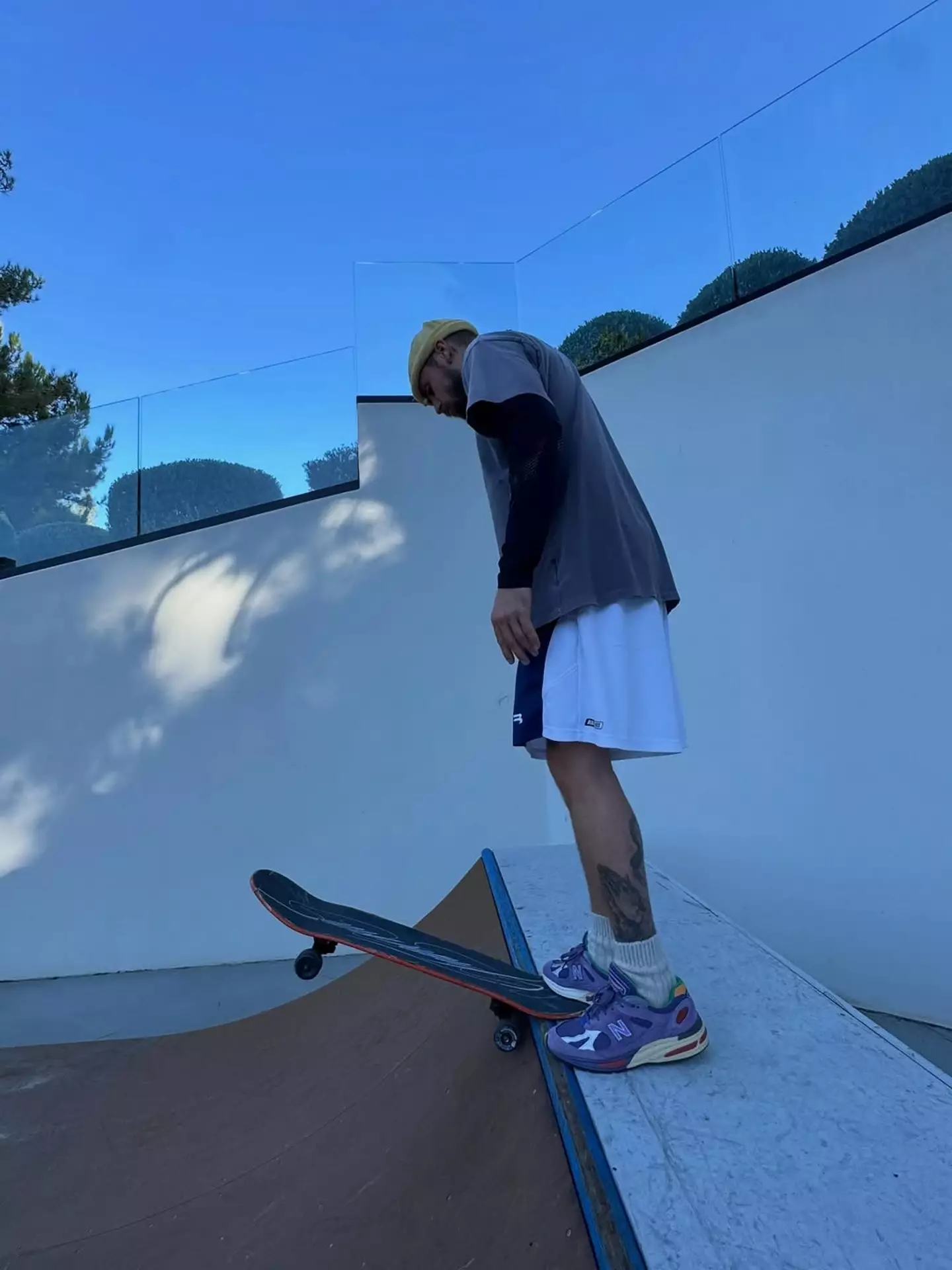 Bieber detailed his latest injury (Instagram/@lilbieber)