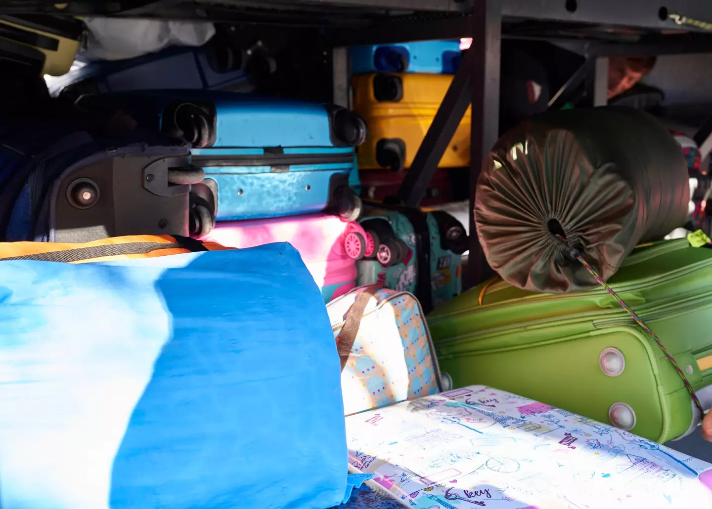The driver discovered the child when he saw the bag moving (Getty Stock Photo)