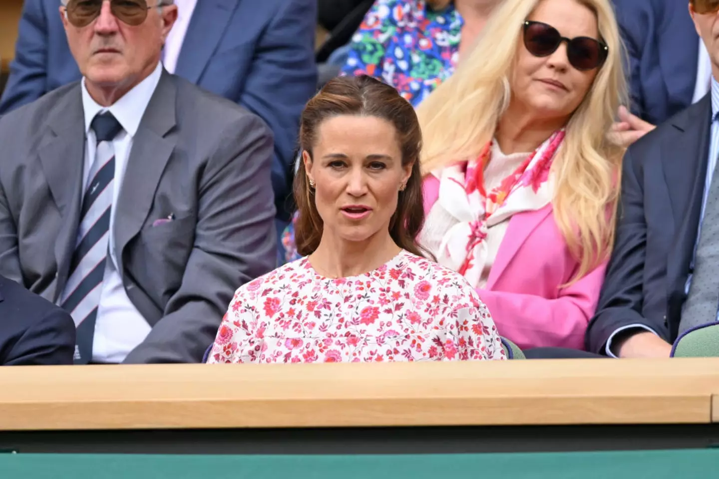 Pippa has had a few awkward moments at Wimbledon (Karwai Tang/WireImage)