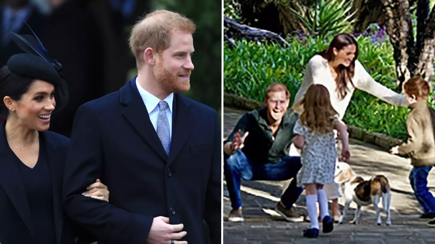 Prince Harry and Meghan Markle’s newly shared rare photo of Archie and Lilibet leaves people confused