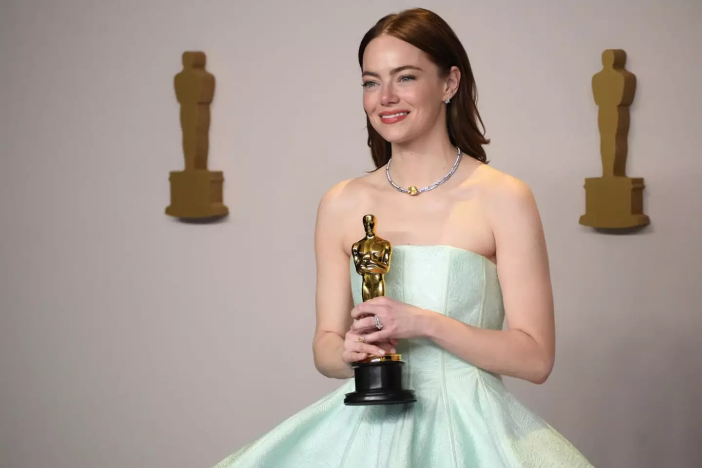 Emma Stone scooped the Best Actress award for her starring role in Poor Things.