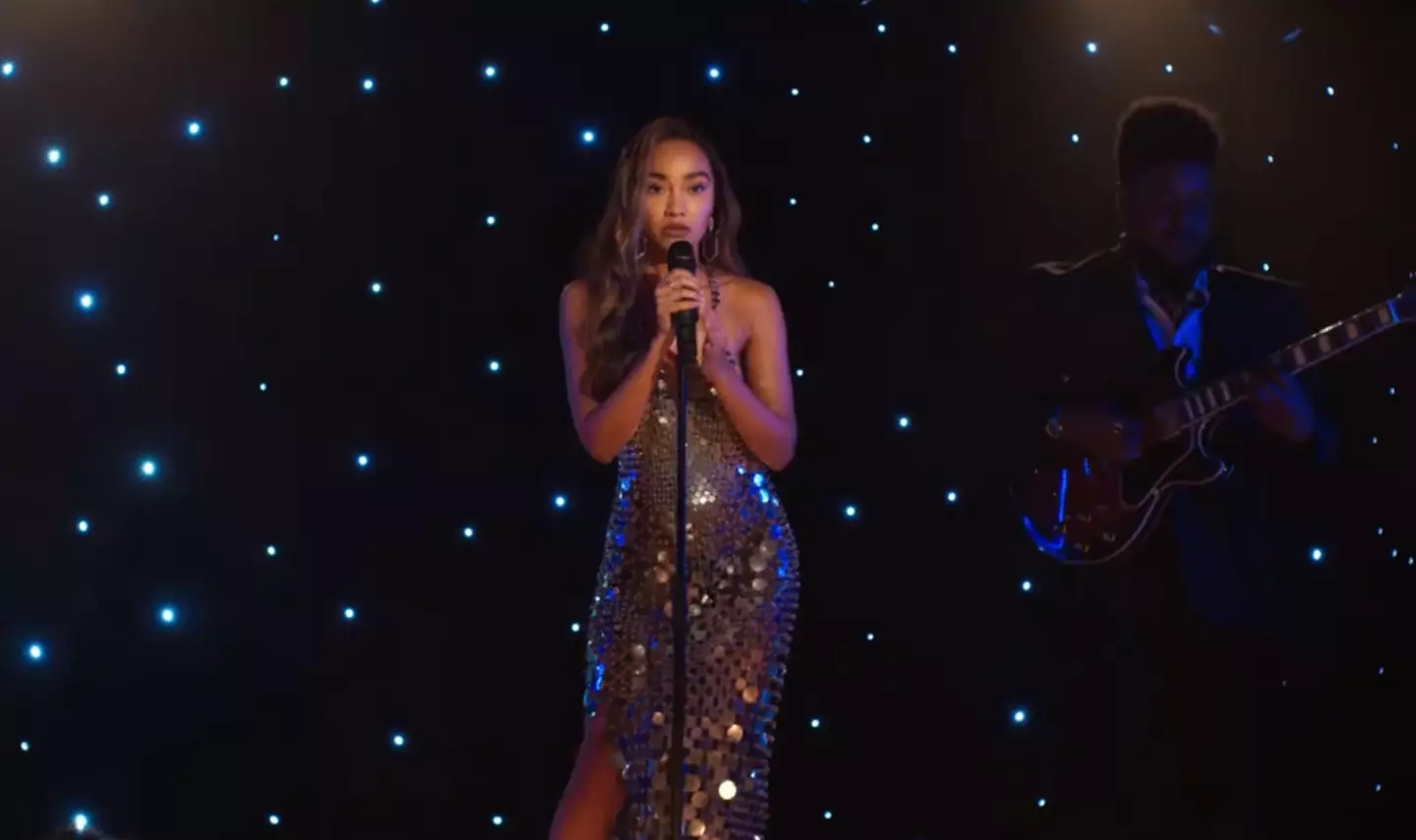 Leigh-Anne performed solo in Boxing Day (