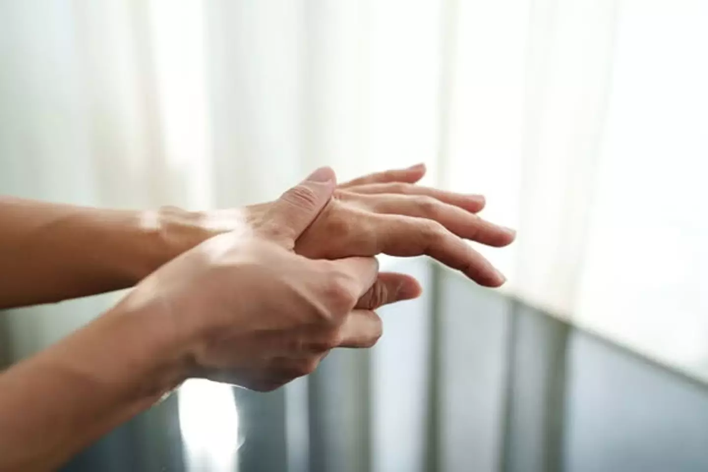 Injuring your hands could cause white spots to appear (Getty Stock Image/Thai Liang Lim)