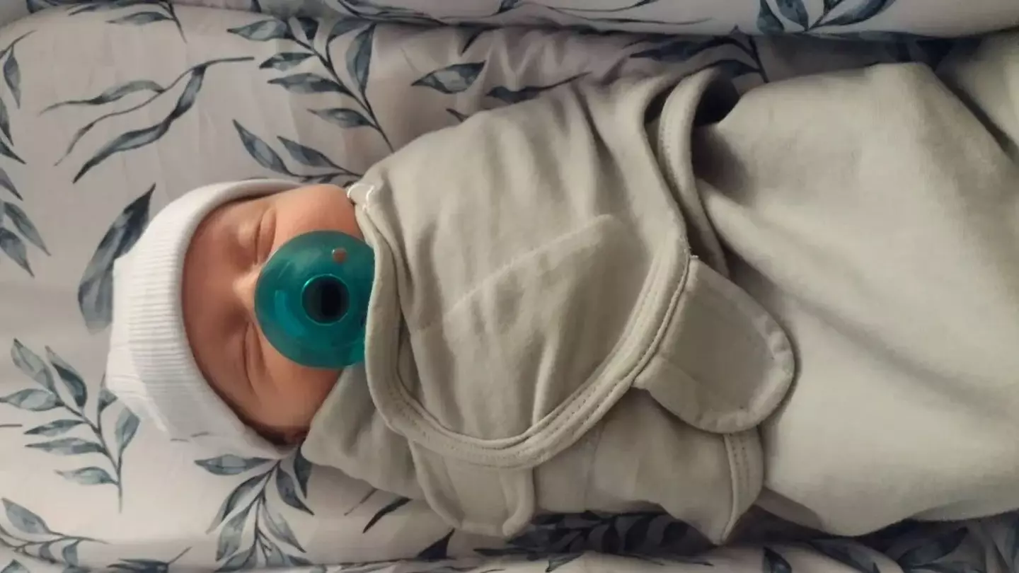 Little Thaddeus was born last weekend (Lindsey and Tim Pierce/Rejoice Fertility Clinic)