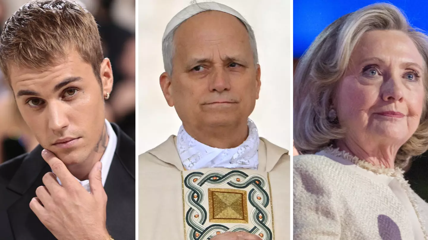 Pope Leo is secretly related to Justin Bieber and Hillary Clinton and everyone has same question