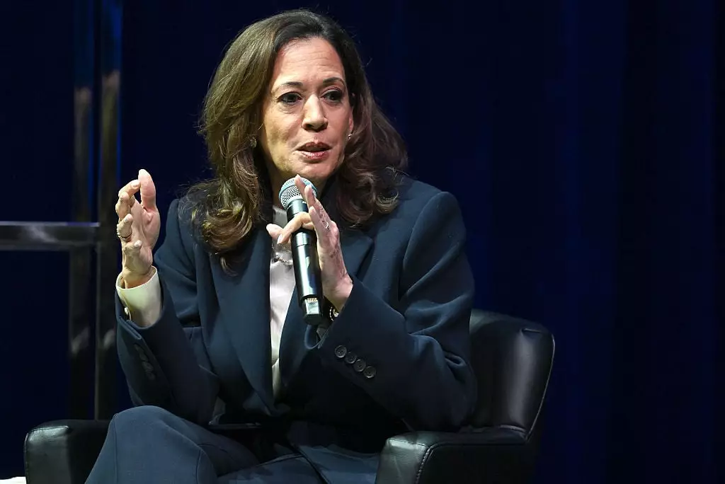Kamala Harris' latest move has well and truly left people divided (Paras Griffin/Getty Images)