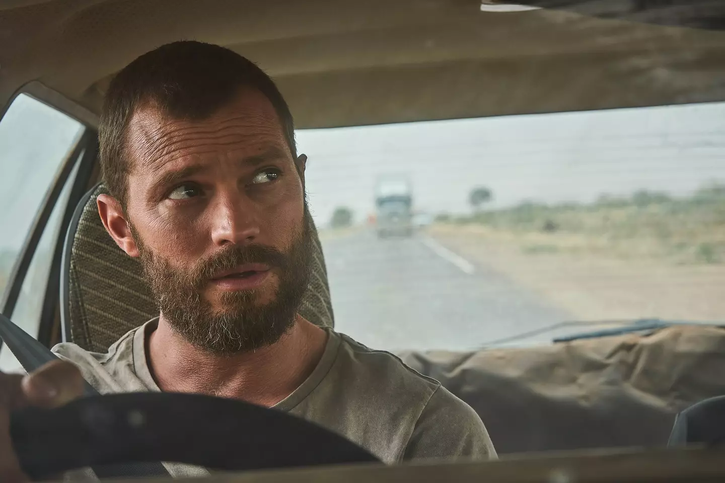 The drama stars Jamie as 'The Man' (