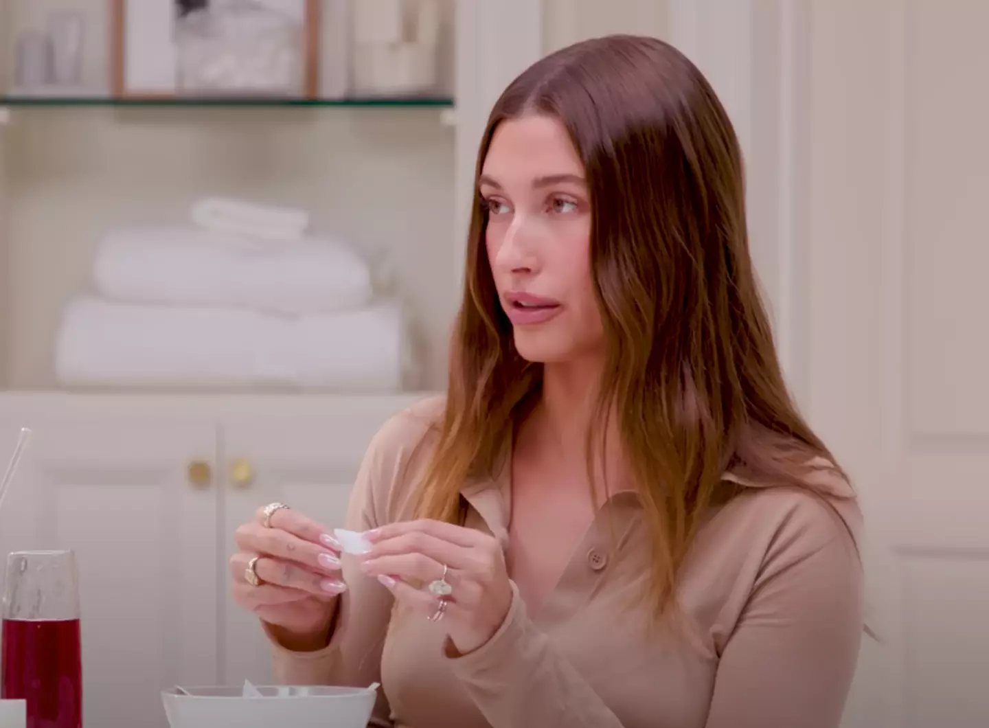 Hailey Bieber quickly admitted she was in the mile-high club.