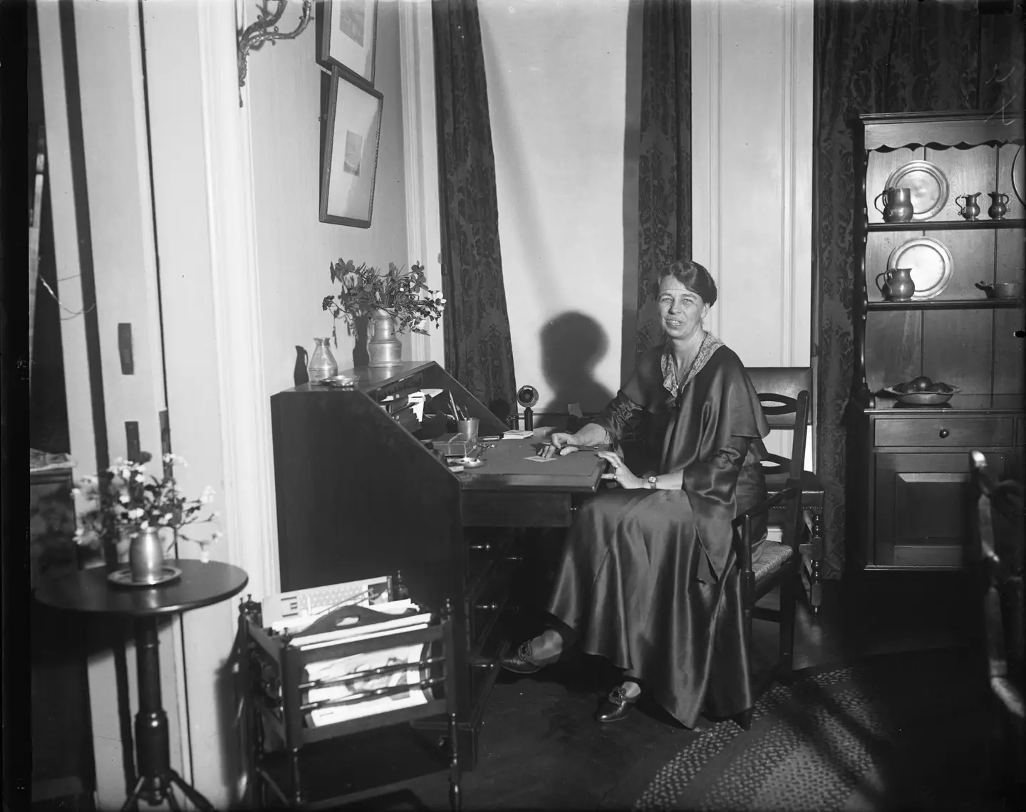 Roosevelt made major changes to civil rights in the US from her office (PhotoQuest/Getty Images)