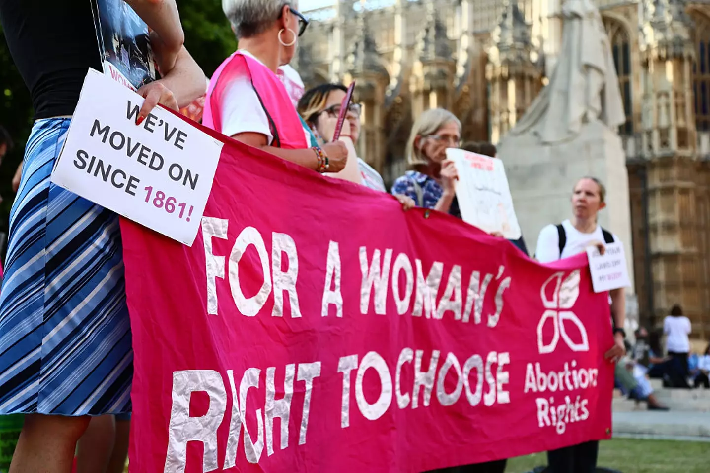 Smith's case has since revived interest in, and concern over, something known as the 'fetal personhood' law (Alishia Abodunde / Stringer / Getty Images)