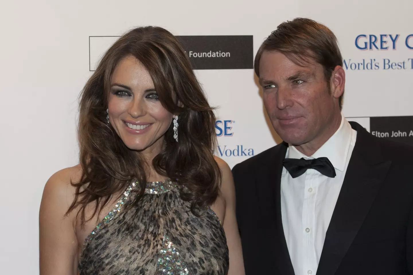 Shayne dated Liz Hurley in the 2010s (