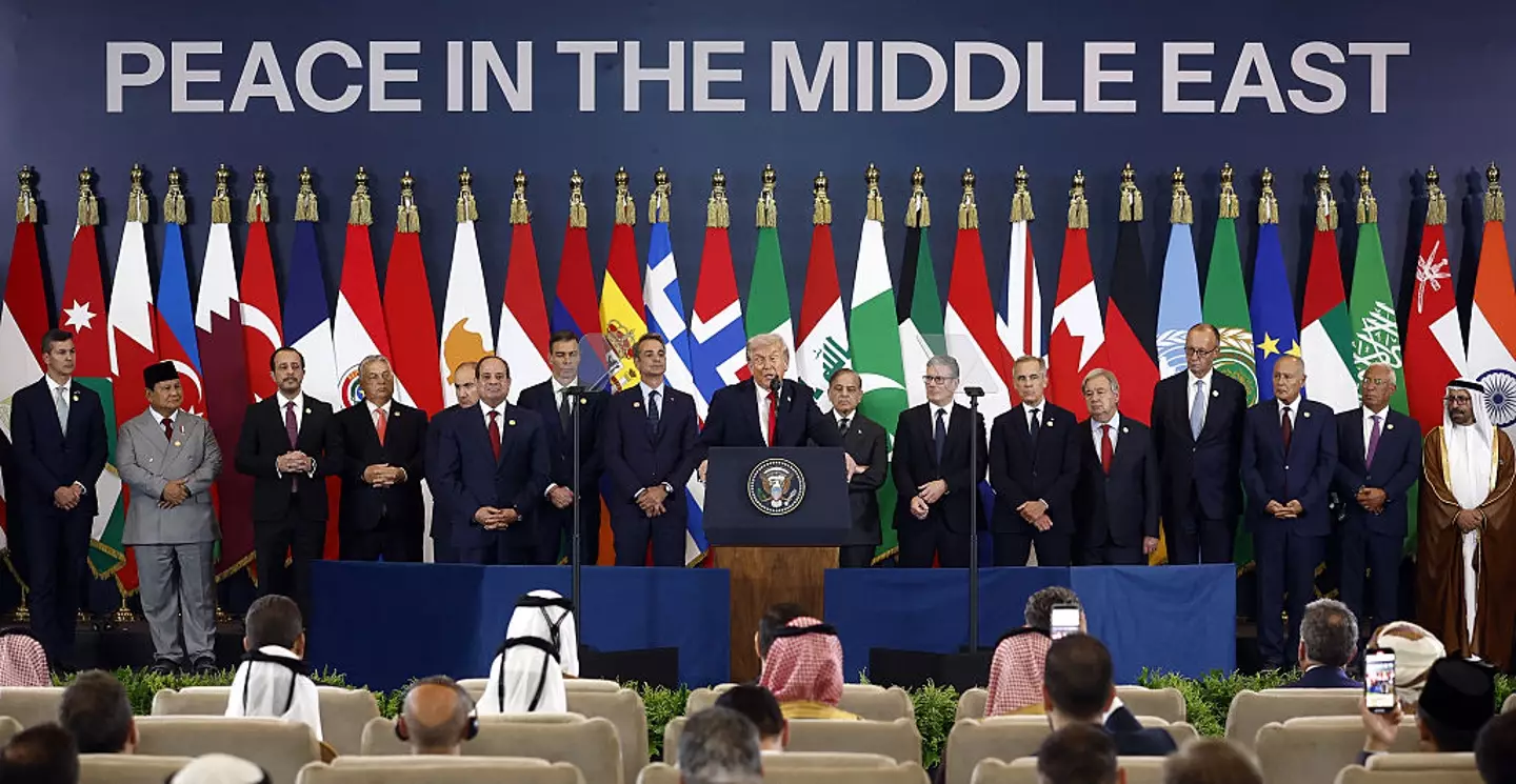Trump claimed he's solved eight wars (YOAN VALAT/POOL/AFP via Getty Images)