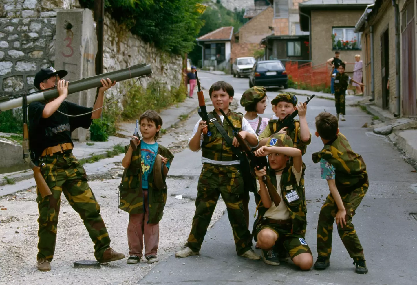 Alleged killings of civilians in a 'human safari' took place in Bosnia during the war (Patrick Robert - Corbis / Contributor / via Getty Images)
