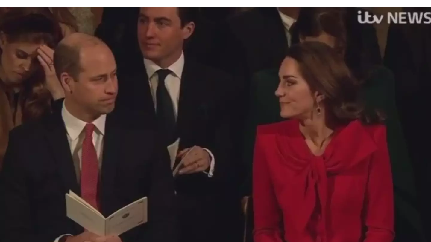 People Can't Stop Laughing At Kate And Wills' 'Festive Glance'
