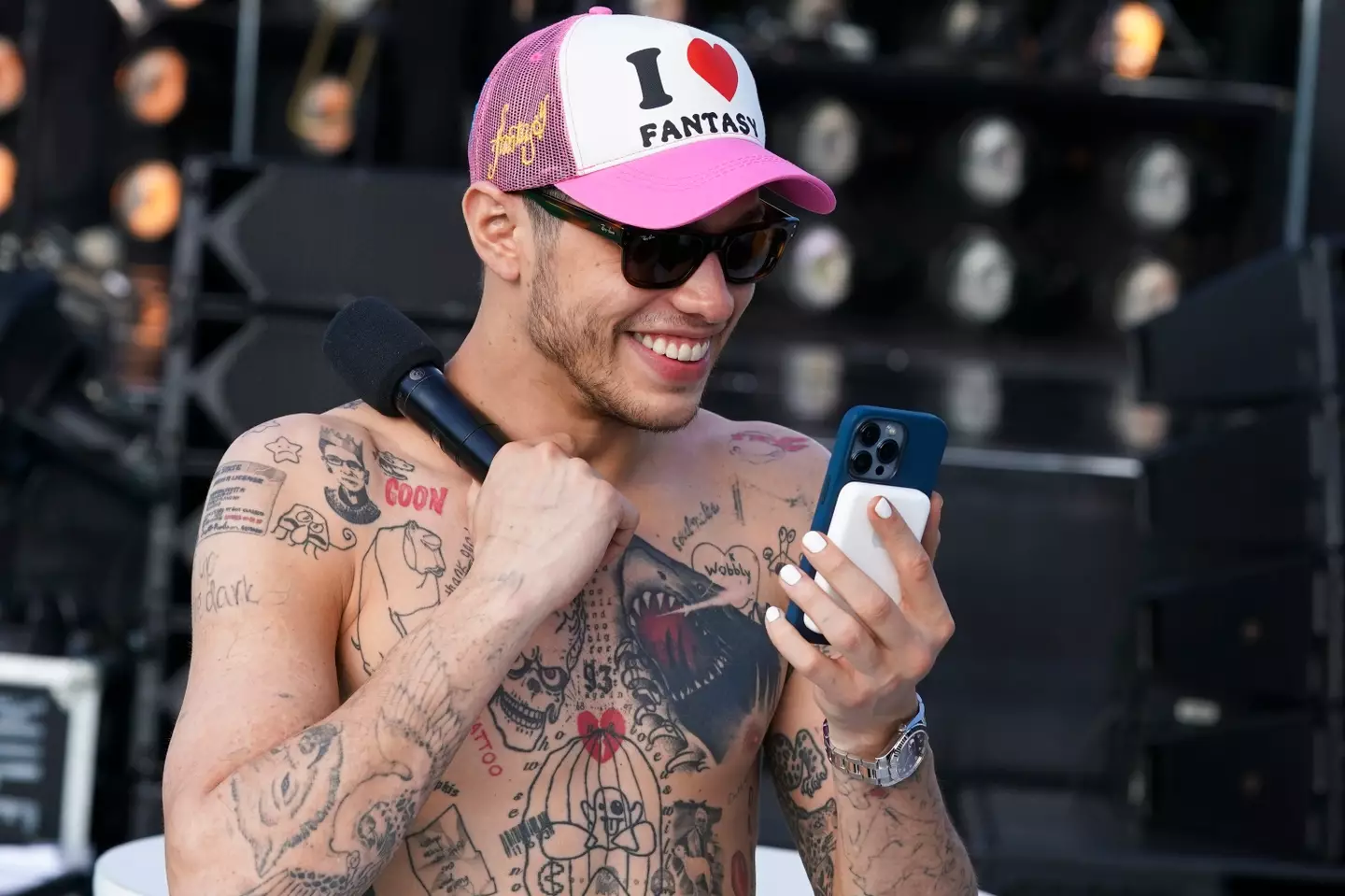 The SNL comedian previously said he 'regrets' all of his tattoos (Jeff Daly/NBC/NBCU Photo Bank via Getty Images)