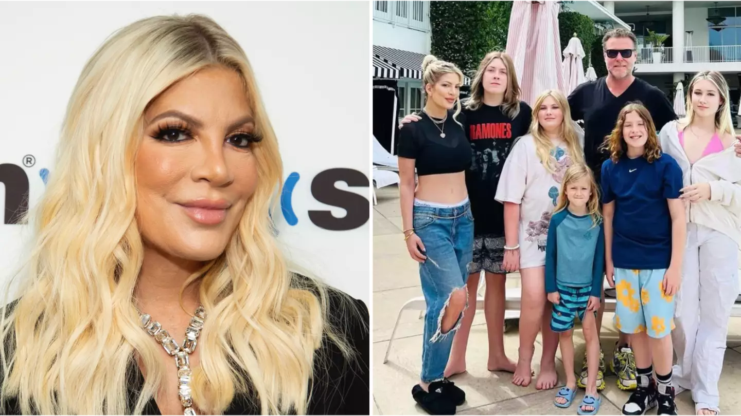 Tori Spelling and her kids now living in RV after moving out of cheap motel