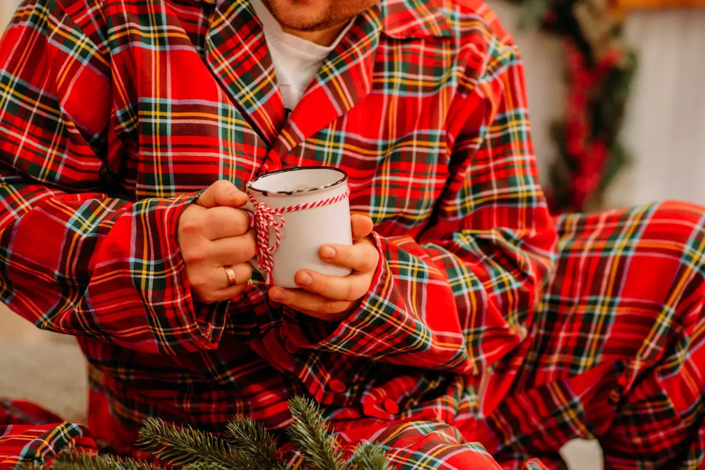 Matching Christmas pyjamas are a no-no this year.