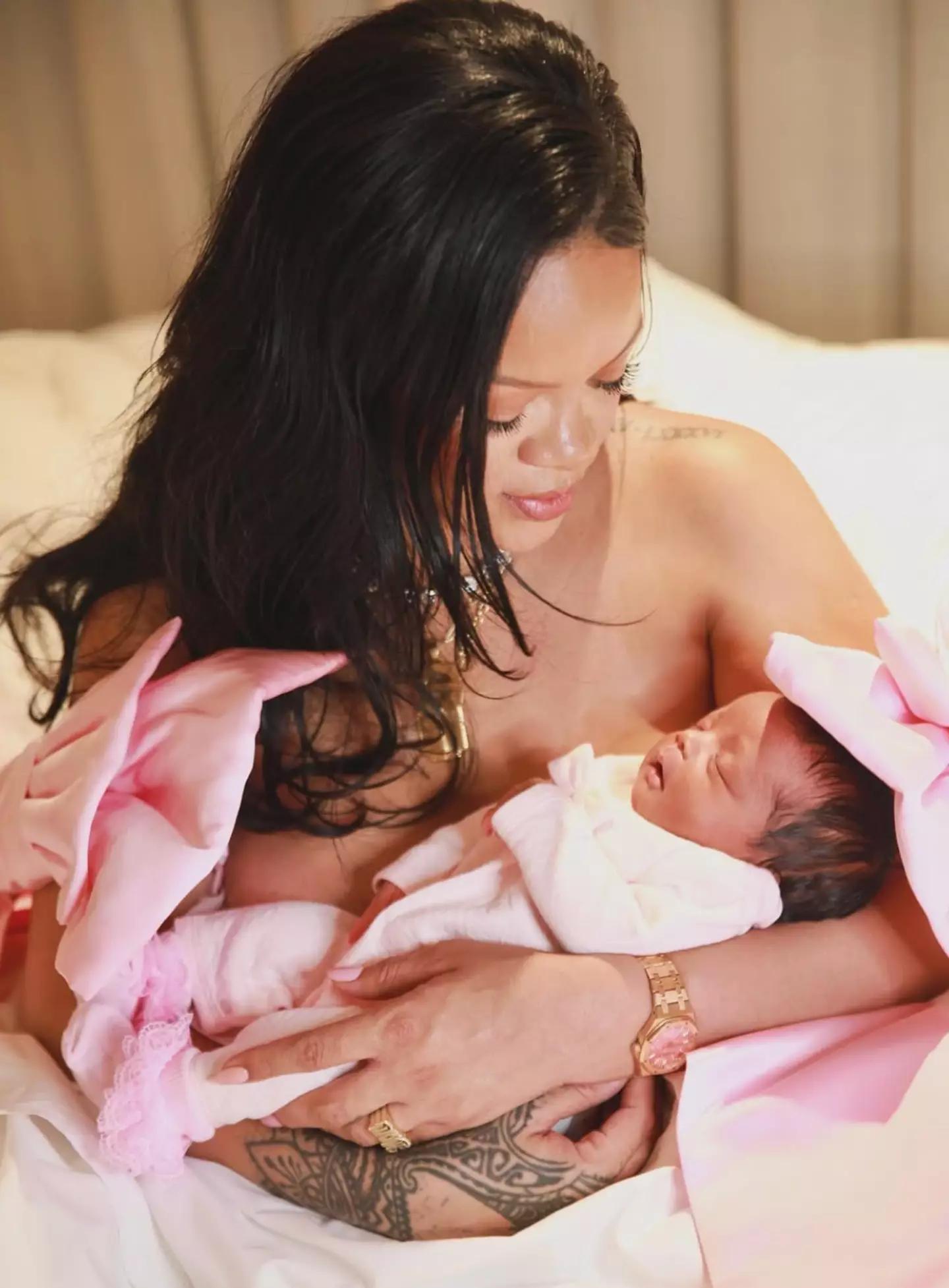 Rihanna's daughter Rocki has joined the new generation (Instagram/@badgalriri)