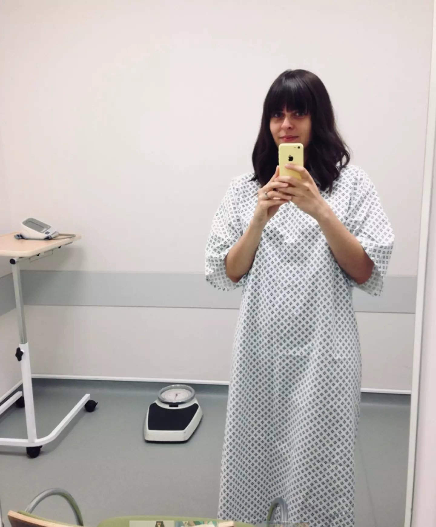 Becky went through five cycles of IVF with her own eggs.