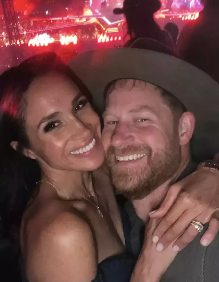 A photo of Meghan and Harry was uploaded and subsequently deleted (Instagram/@meghan)