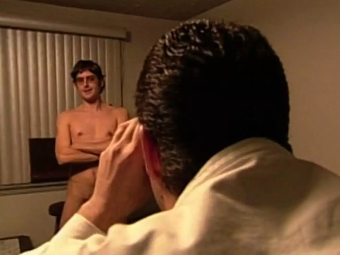 Louis Theroux once bared all for his documentaries (