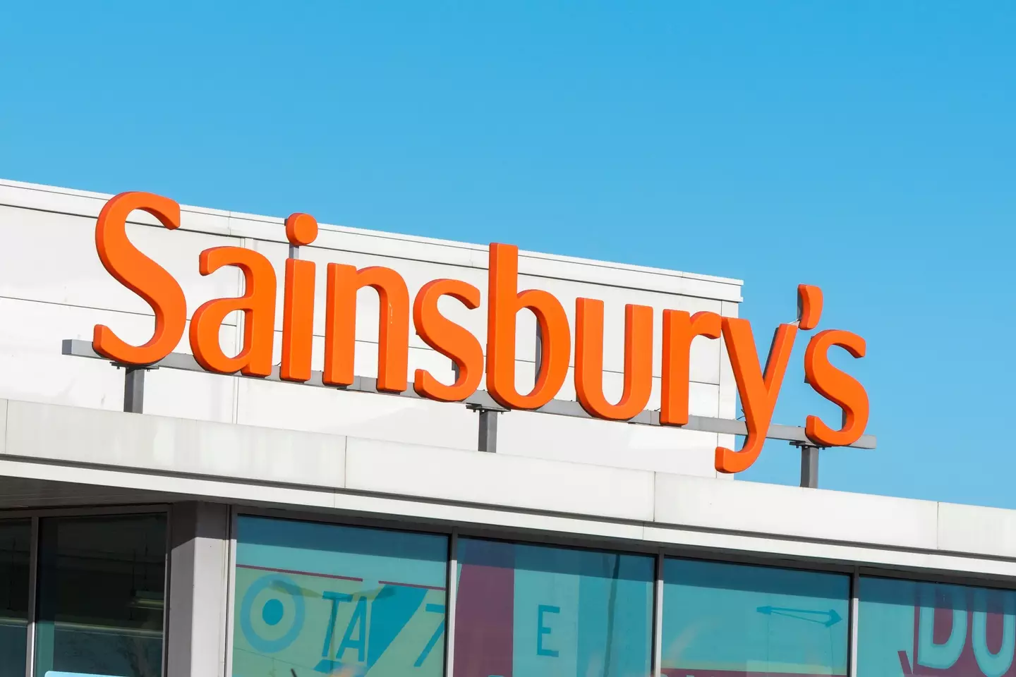 Sainsbury's say the security measure is in a 'small number' of their stores.