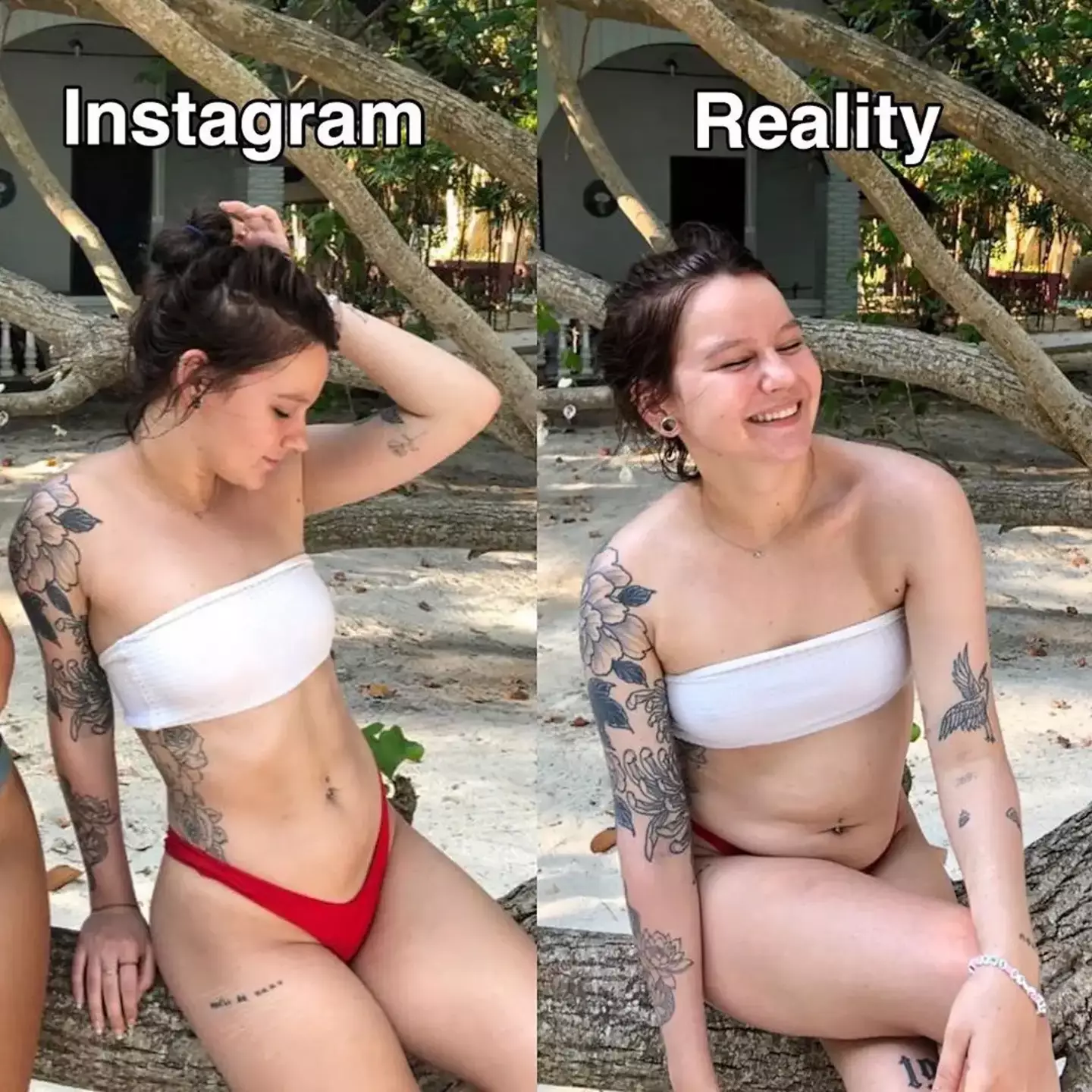 Sara is here to expose the truth behind picture-perfect Instagram photos.