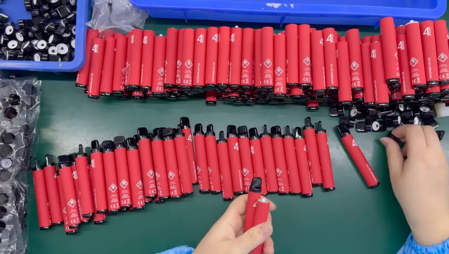 People have said they won’t be using disposable vapes again after watching the clip.