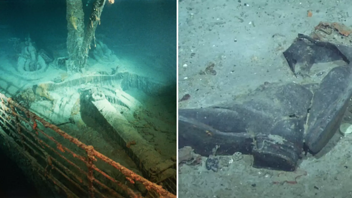Chilling truth behind why shoes were found in pairs on Titanic wreck