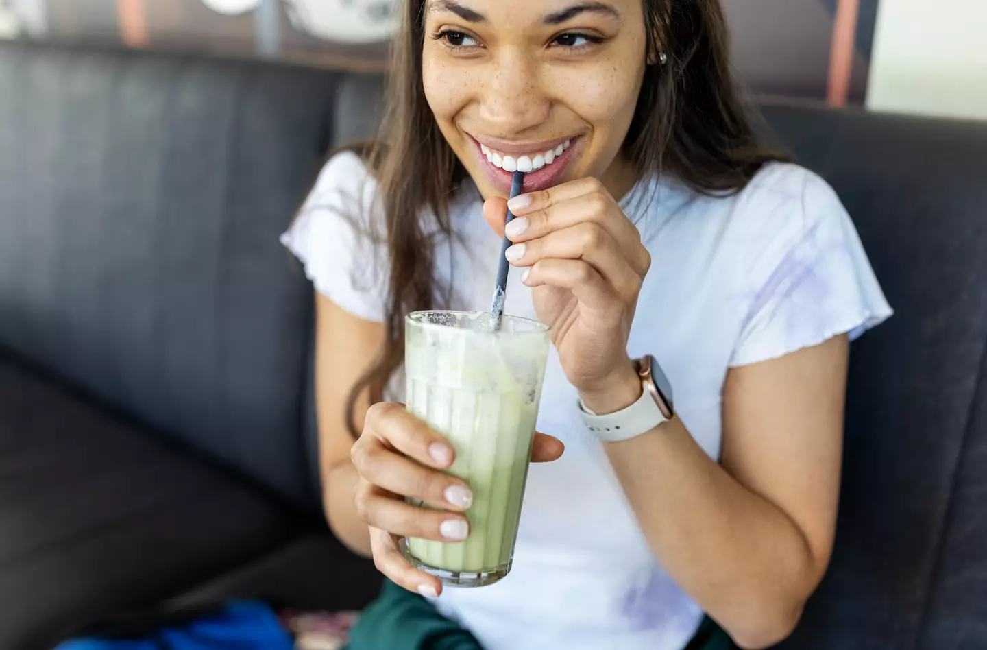 Matcha has never been more in-demand across the globe (Luis Alvarez/Getty Images)