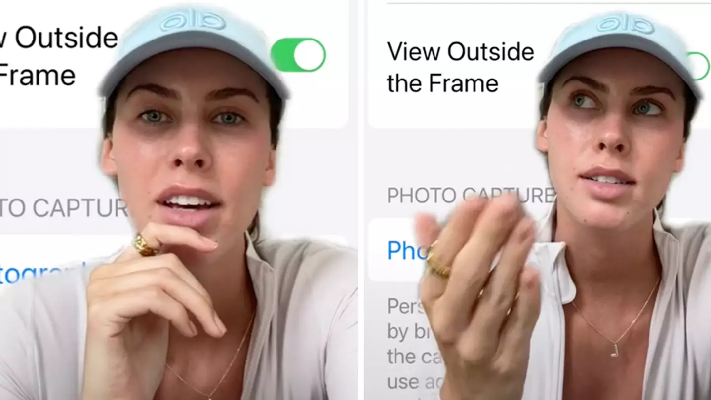 Woman shares iPhone camera 'hack of the year'