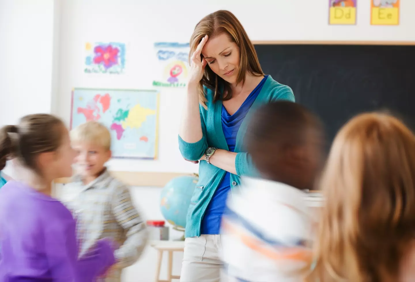 The teachers didn't hold back when it came to their naughties names.