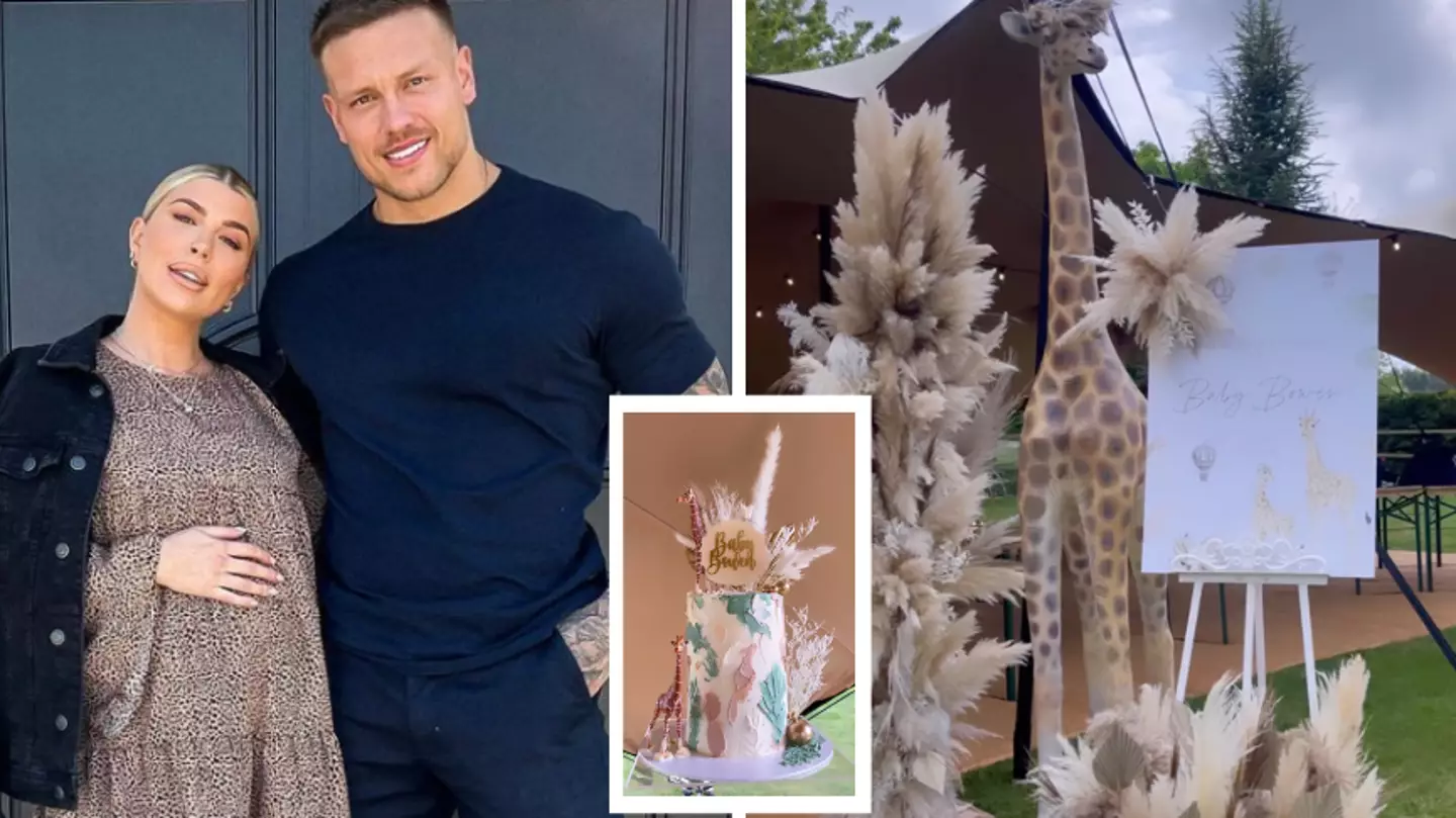First Look At Olivia Bowen's Baby Shower