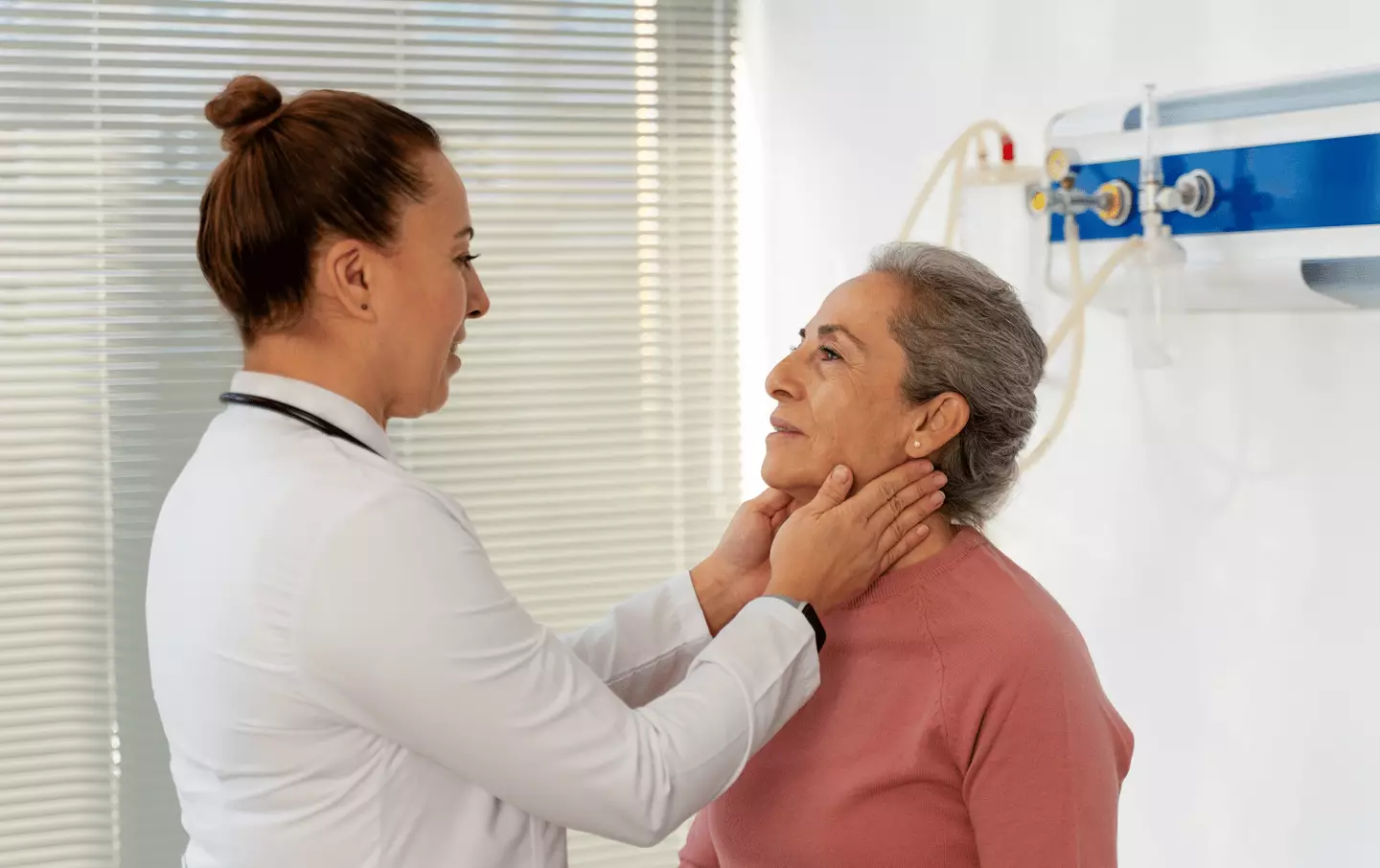 Patients may also suffer swollen lymph nodes (Getty Stock Image)