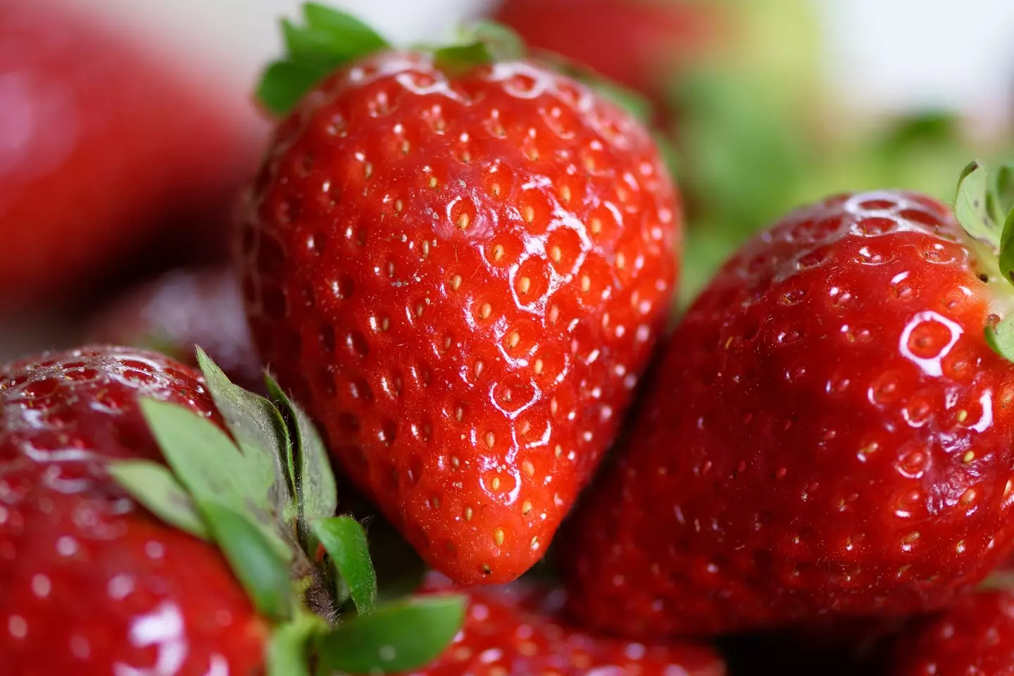 Strawberries are best off in a jar, apparently.