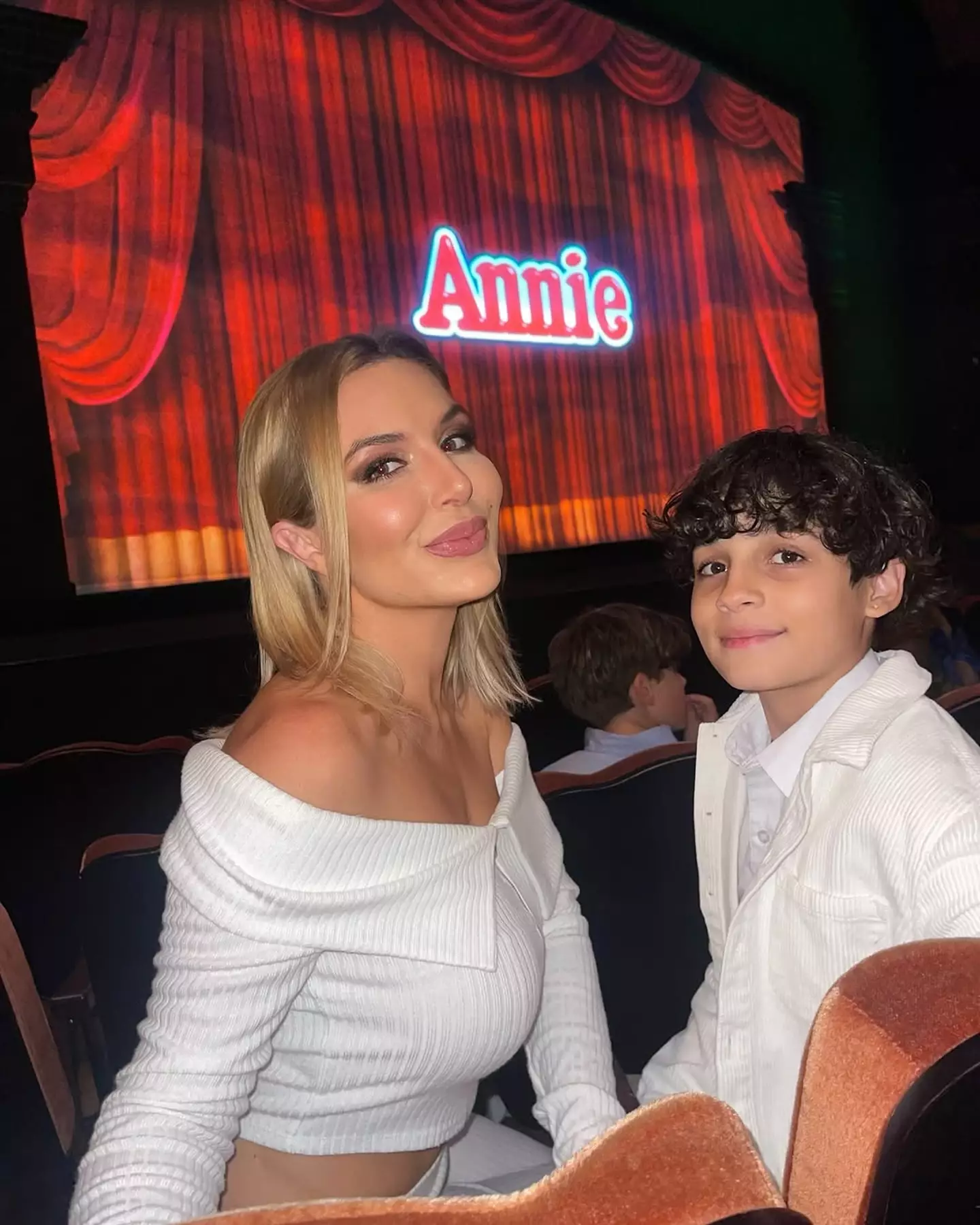 The actress said her son was 'let down by the schooling system as he suffered horrendous amounts of bullying' (Instagram/@claremccannofficial)