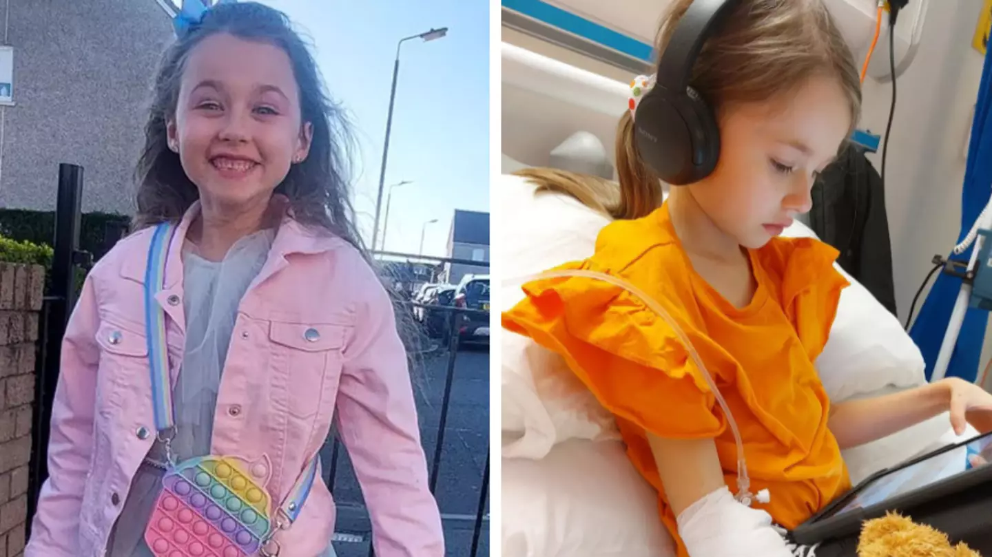 Mum's heartbreak as daughter diagnosed with arthritis at just six-years-old