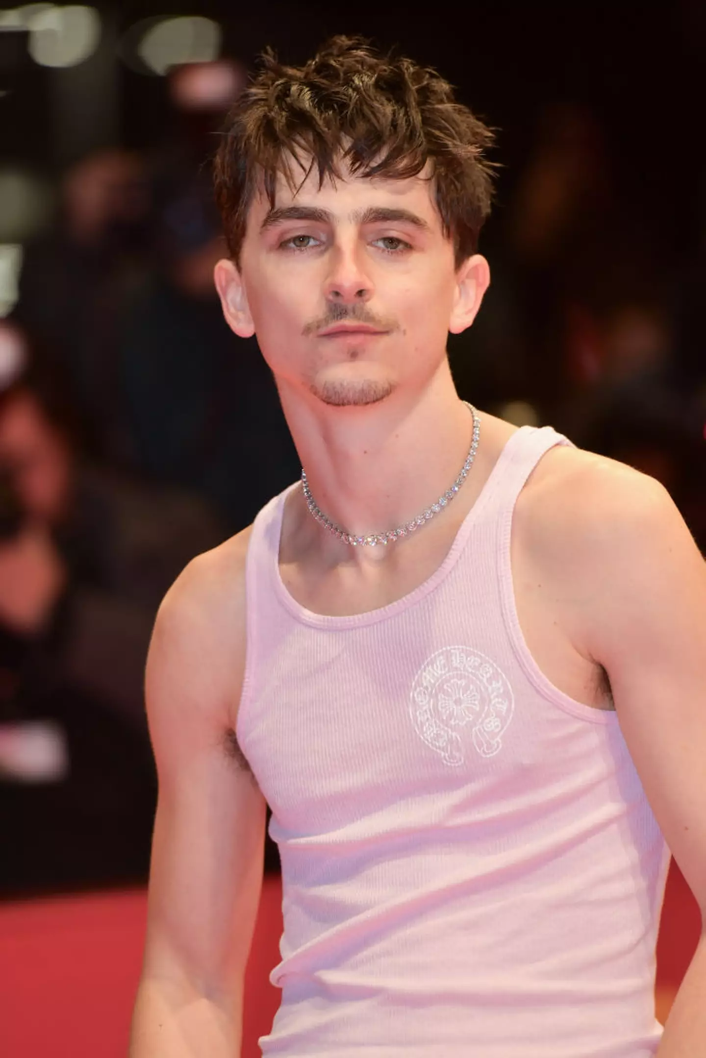 Timothée Chalamet was joined by Kylie Jenner at the Berlin Film Festival (Dominique Charriau / Contributor / Getty Images)