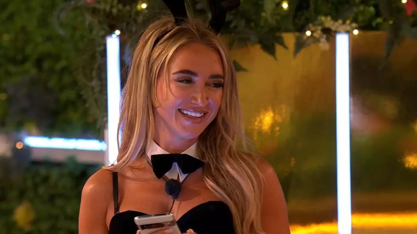 Georgia Harrison opened up about why she didn't partake in Love Island's heart rate challenge.