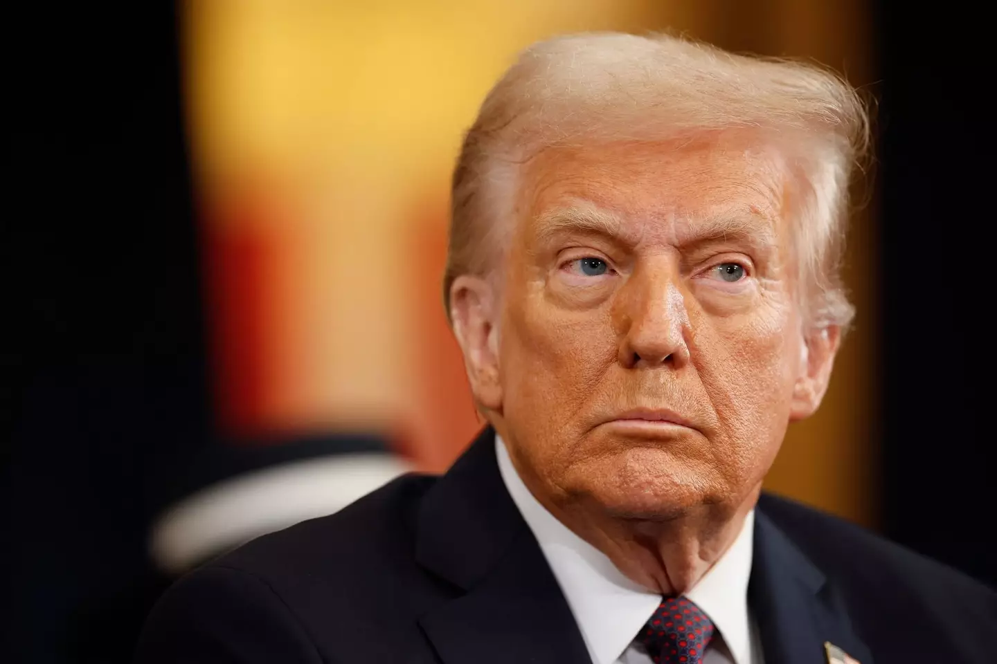 Barron's name has a lot of history behind it, thanks to his dad (CHIP SOMODEVILLA/POOL/AFP via Getty Images)