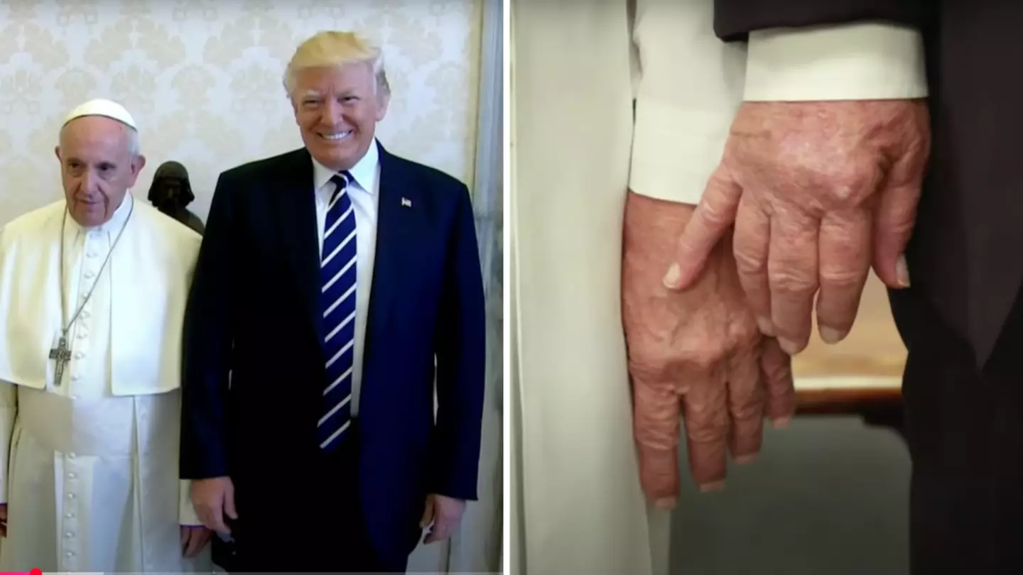 Truth behind viral Donald Trump and Pope Francis video as resurfaced footage sparks major debate